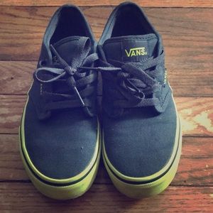 Boys Vans size 3